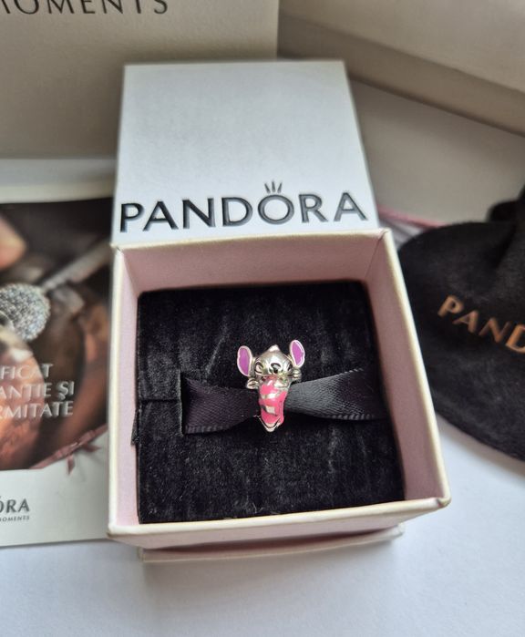 Cercei Stitch din argint  cu stanta S925 ALE