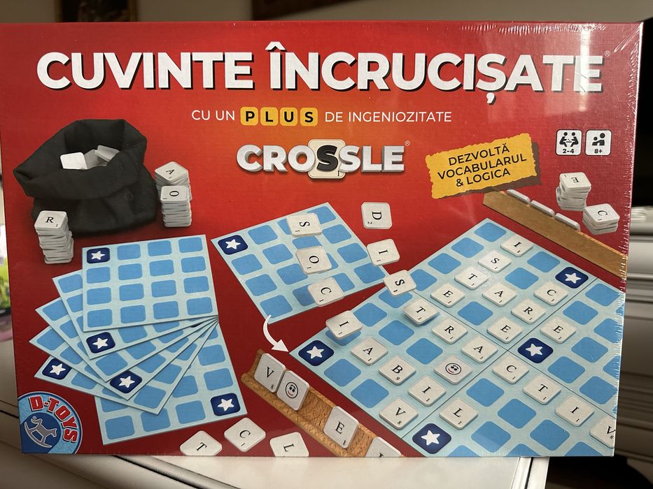 Joc D-Toys Crossle Cuvinte Incrucisate #77325 - nou sigilat