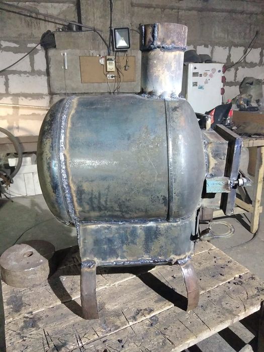 Буржуйка углевыжигательная