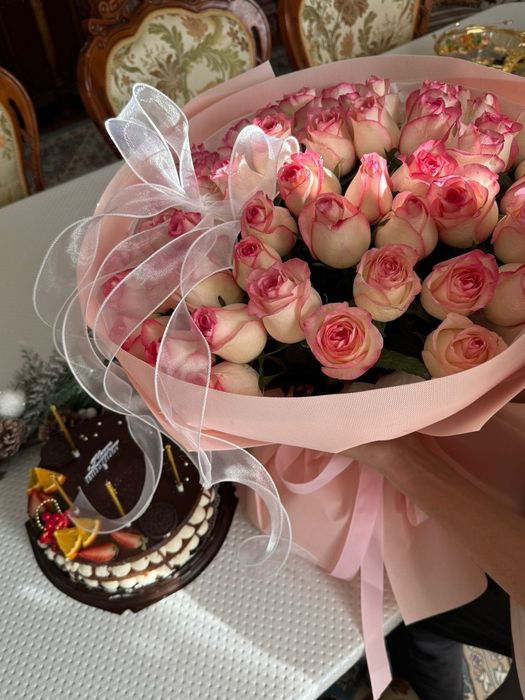 Букет цветов 51 роза