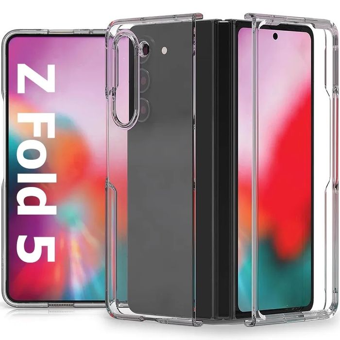 Прозрачен Кейс за Samsung Galaxy Z Fold7 / Fold6 / Fold5 / Flip7 Flip6