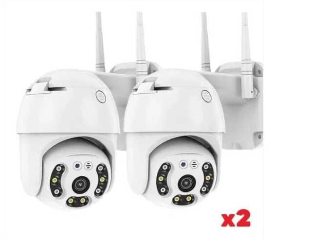 2бр. icsee безжични WIFI IP FULL HD камери FULLHD, 8.0MP