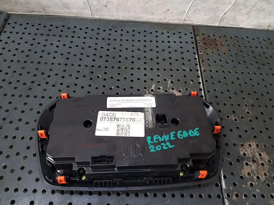 Panou clima ac bloc butoane avarii parcare radio jeep renegade 07357677870
