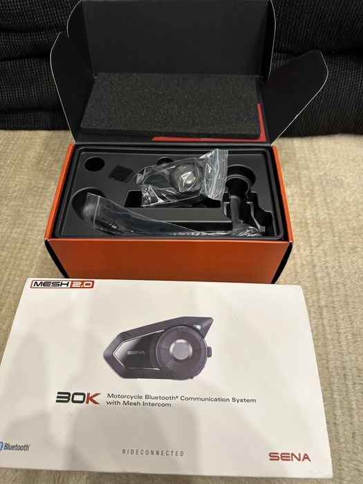 Sena 30K Mesh и Сена 20K мото комуникация intercom