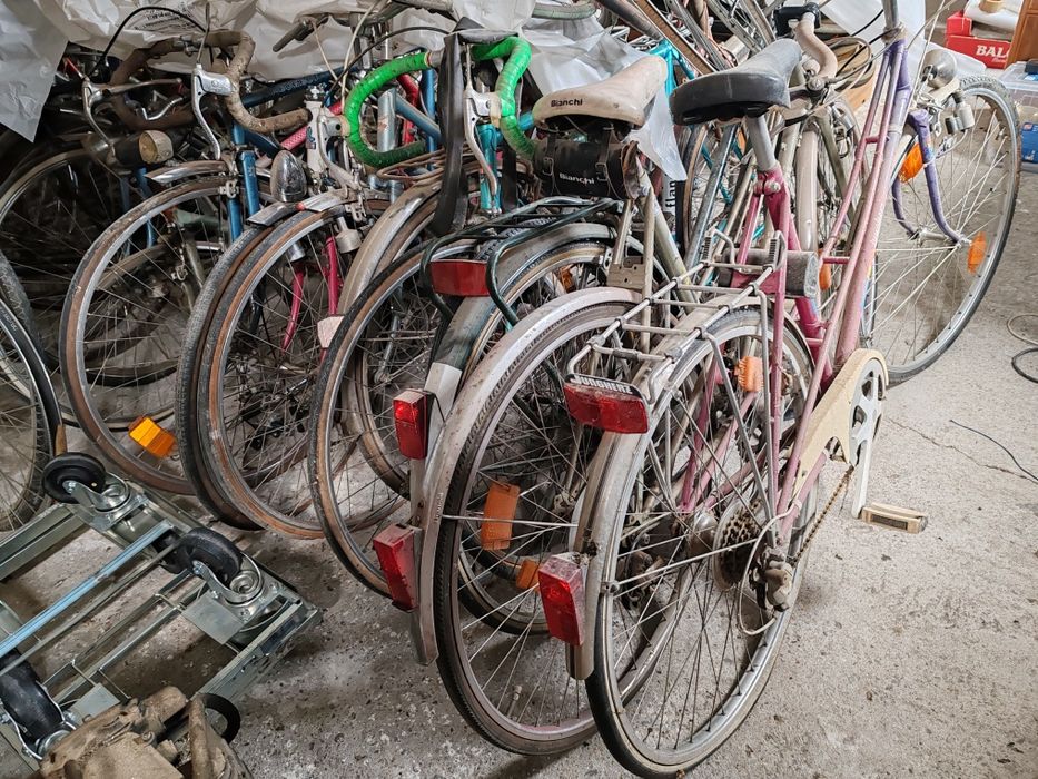 Lot de biciclete vechi la 80 de lei bucata