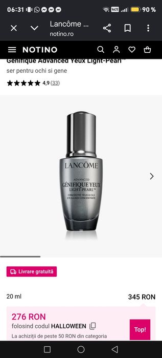 Lancôme Advanced Génifique Yeux Light-Pearl,
