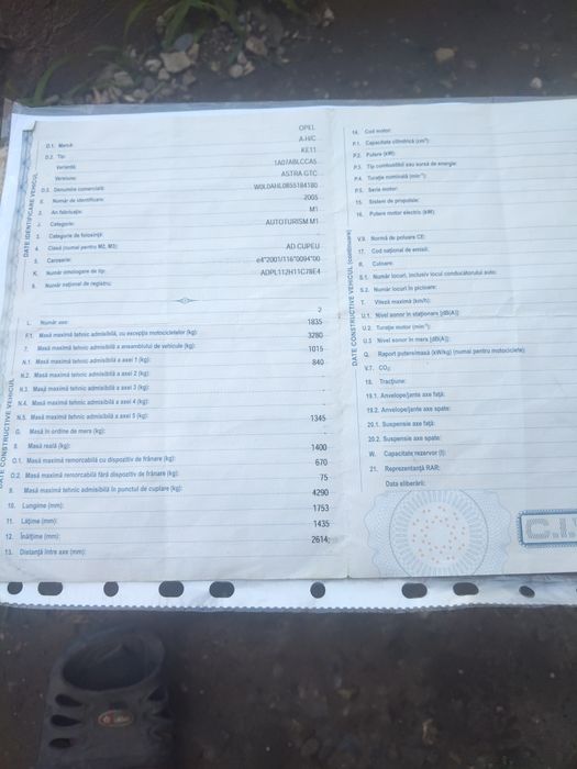 OPEL Astra 2005 — imagine 5