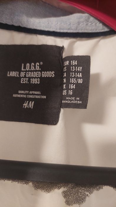 Риза бяла H&M 164 см