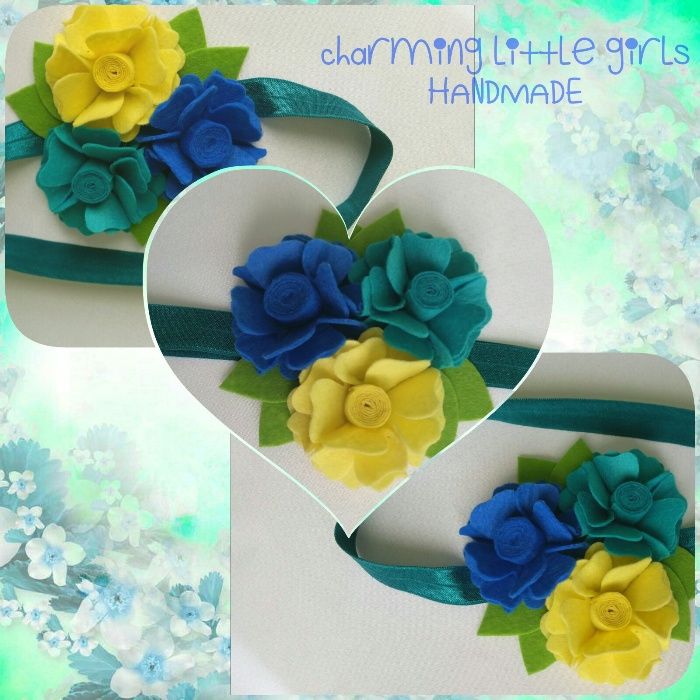 Ленти за бебета и малки момиченца .