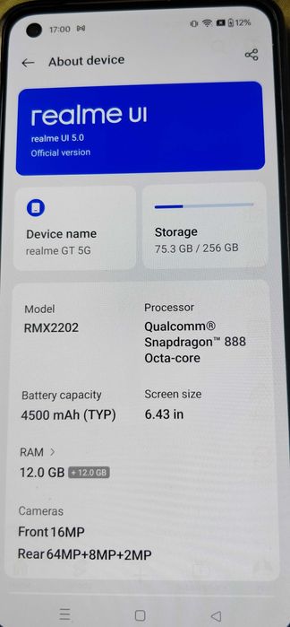 Telefon mobil realme GT 5 g Limited Edition