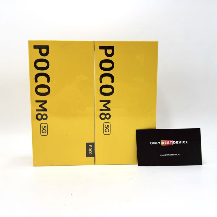 Telefon Xiaomi Poco M8 5G Black 8GB RAM 512GB