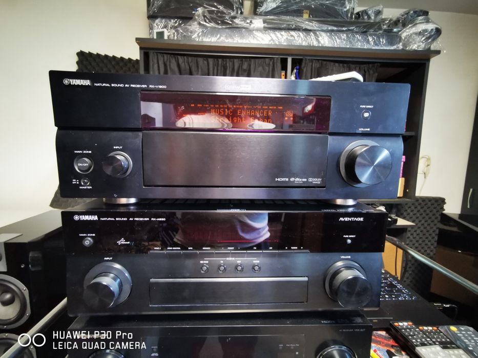 Amplificator, receiver av 7.1 Yamaha RX V1900 cu telecomanda originala.