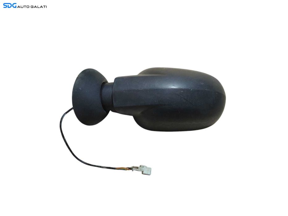 Oglinda Dreapta Electrica Dacia Logan 1 2004 - 2012 Culoarea Negru Mat Cod 90D13349 [LR0625]