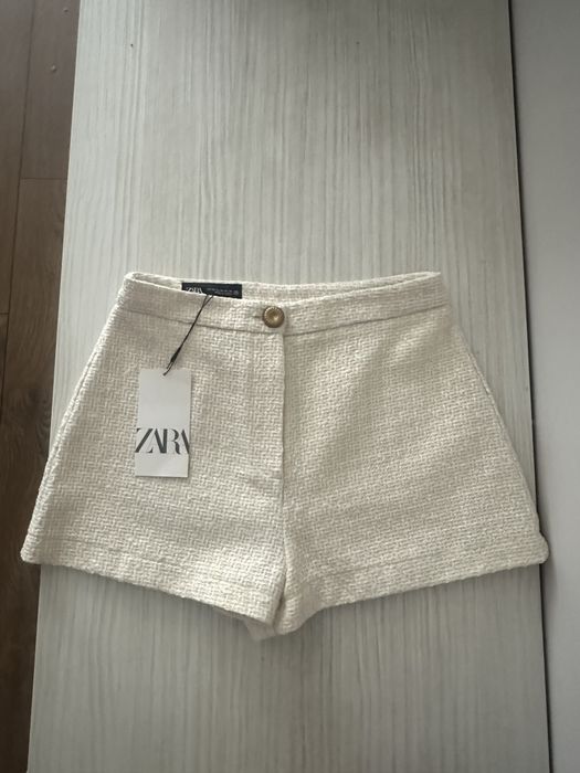 Zara елегантен къс панталон XS