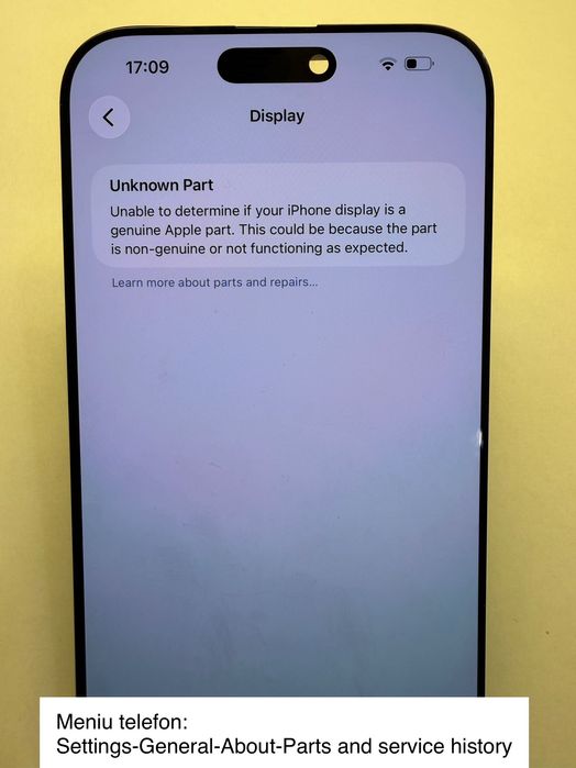 Ecran ieftin compatibil iPhone 14 Pro Max