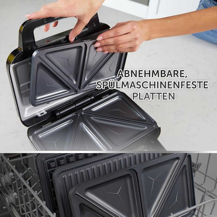 Уред за приготвяне на сандвичи Breville 3-в-1 Ultimate, UK щепсел