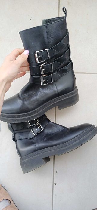 Дамски боти от естествена кожа 41 номер