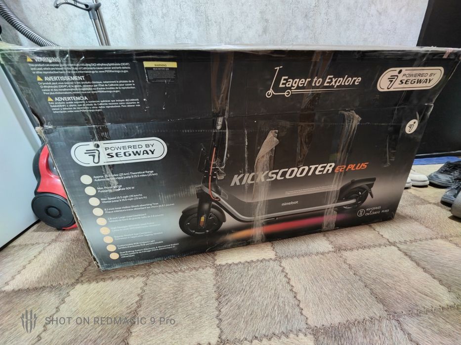 самокат Ninebot Kick Scooter E2 Plus