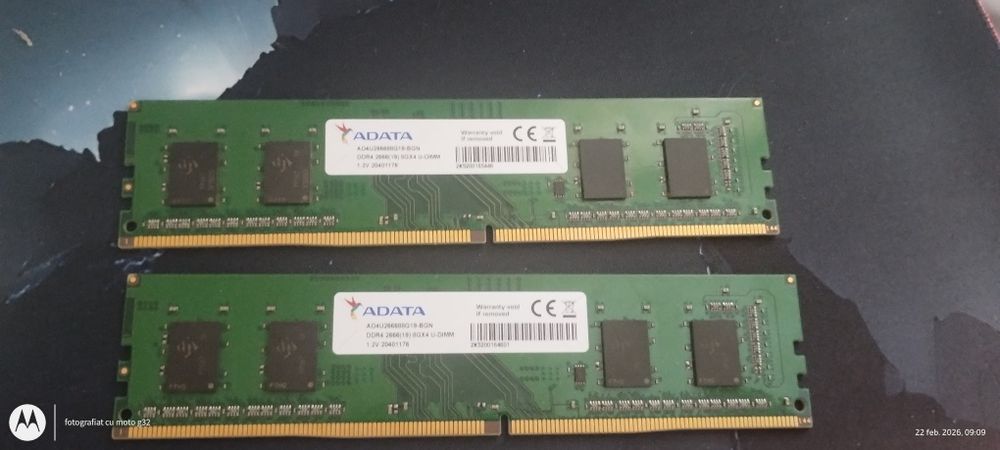 16 GB RAM ddr4dual channel