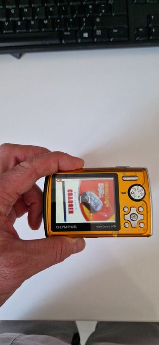 Olympus µ 790 SW Tough Waterproof 3m Shockproof 7.1MP Orange. Camera foto aparat foto