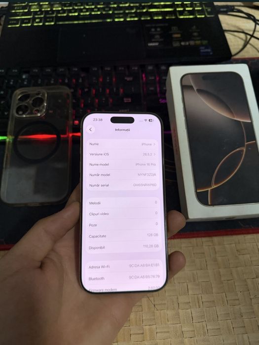 Vand Iphone 16 pro