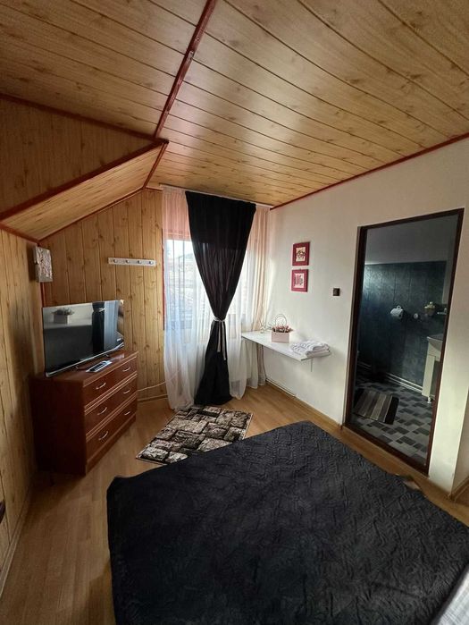 Cabana de inchirat aproape de Bran, renovata