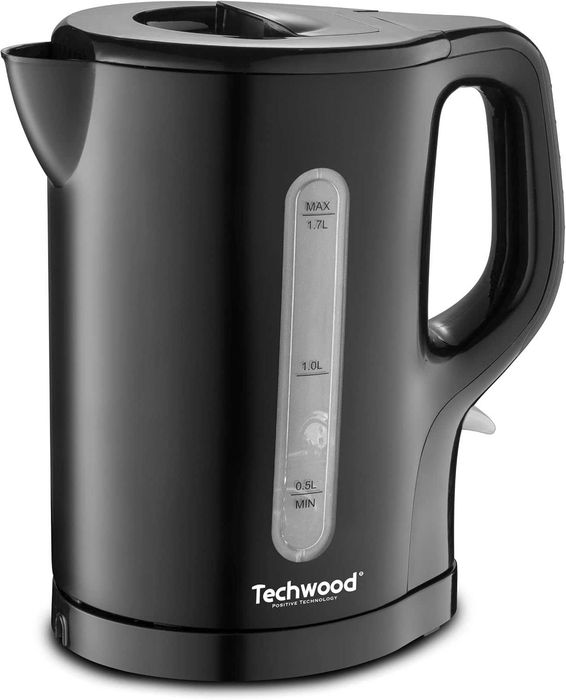 Безжична електрическа кана Techwood TB-1736 1.7 л, черна