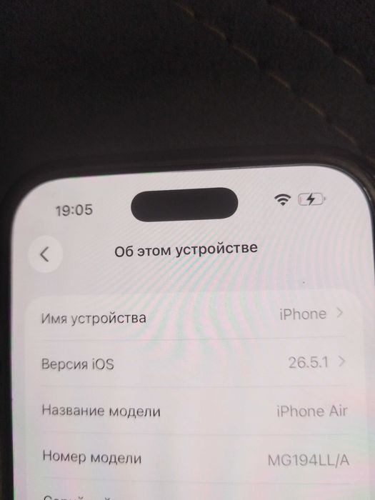 IPhone air 256 gb американец esim
