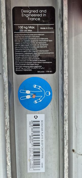 Trotineta Oxelo Play5 suspension