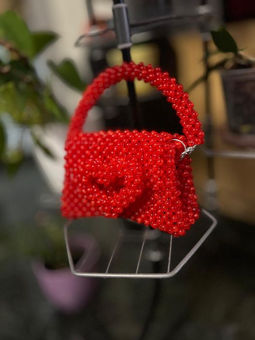 Чанта от мъниста-ръчна изработка