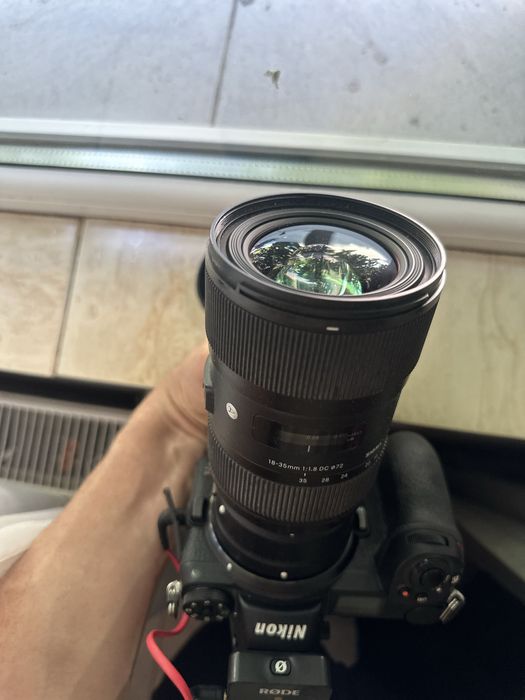 Nikon D7200 obictiv sigma art f1.8 18-35mm nikon z24-70mm
