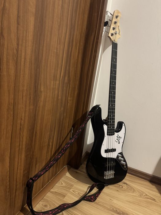 Bas electric(Pasadena STB-202B)+curea //stare buna//