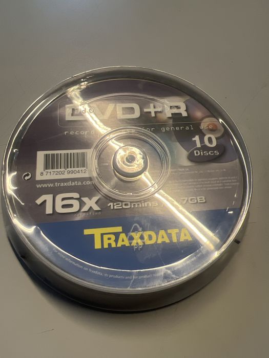 Dvd traxdata 10 buc