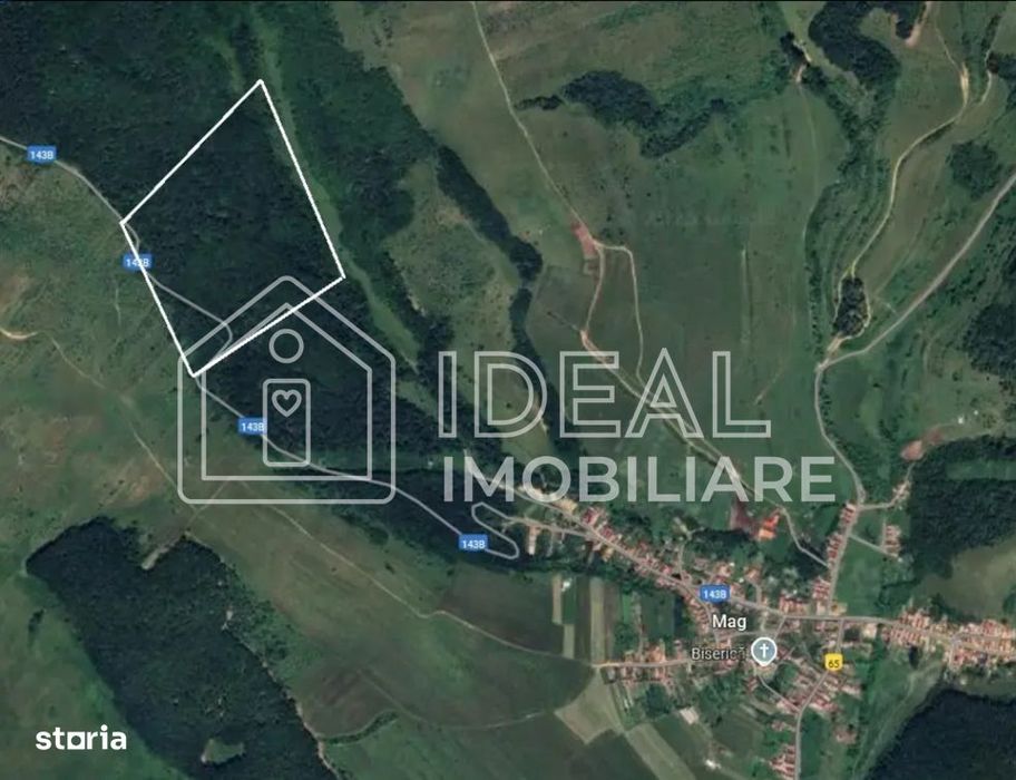 Pădure matură 12,71 ha - Mag, jud. Sibiu - potențial exploatare 2025