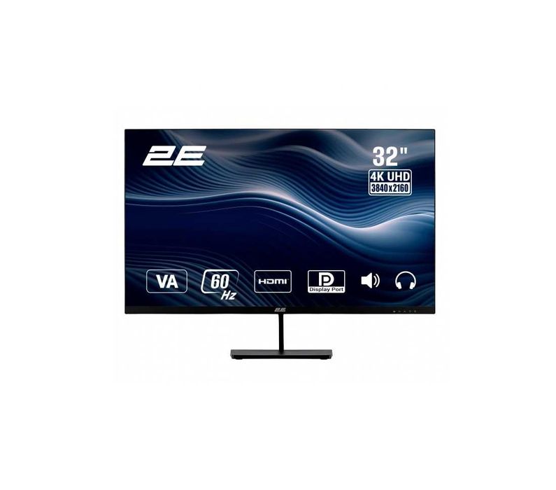 } Монитор 2E 31.5" L3224B VA 4K 2xHDMI DP