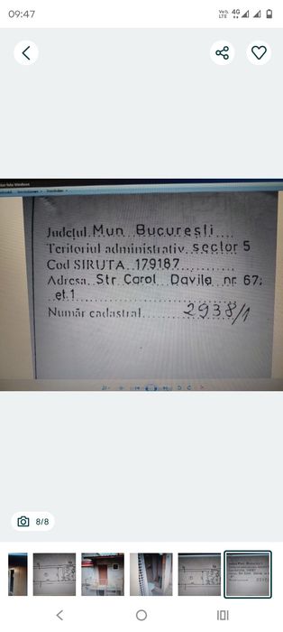 Vand garsonieră confort 3 Carol Davila