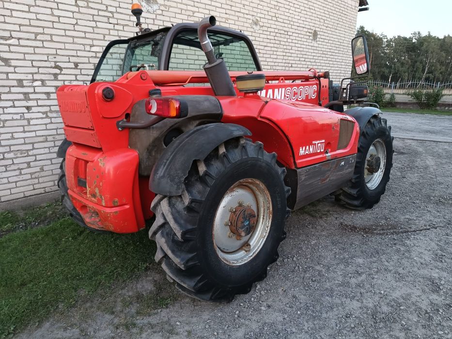 Телескопический  погрузчик MANITOU 2007год
