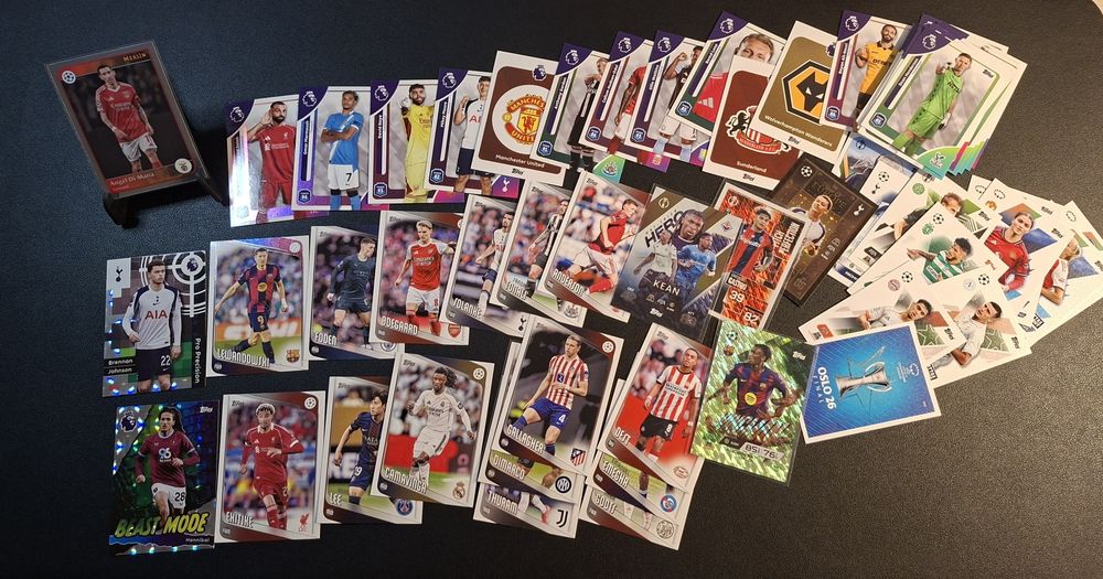 Lot 63 carduri - Topps (bonus Merlin - Angel Di Maria) -