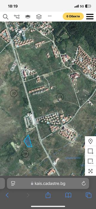 Продава се Парцел в Несебър - 3800 кв.м за 30 €/кв.м - Снимка #2