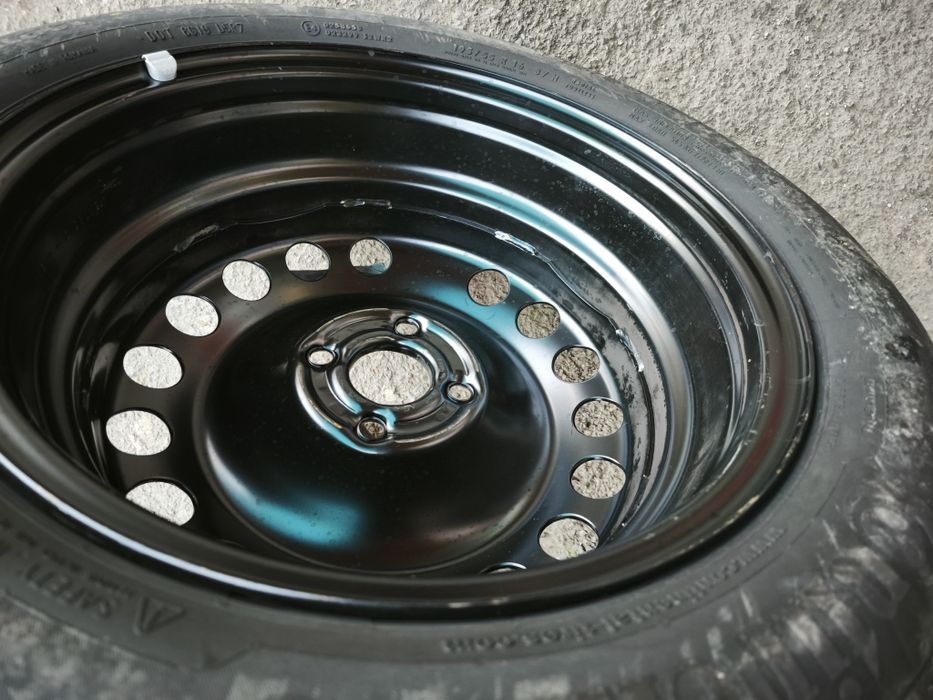 16" резервна гума с джанта за Opel Corsa.