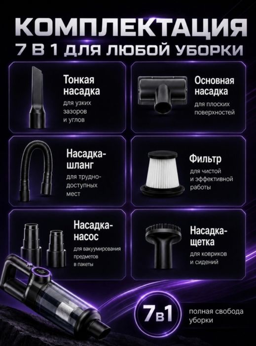 Продам автомобильный пылесос