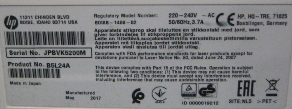 Imprimanta HP Color Laserjet M553