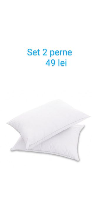 Set 2 perne 70x50 cm