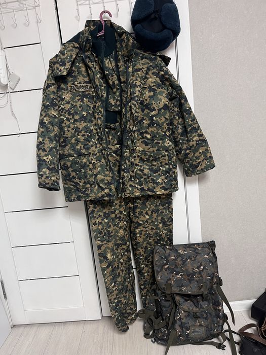 Бушлак,сумка,шапка