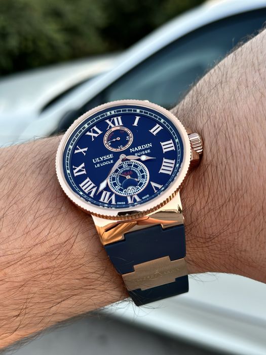 Ulysse Nardin Le Lockle Blue Rubber