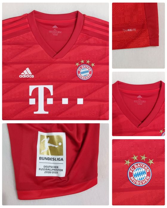 Tricou Nou Adidas Bayern München COUTINHO 2019 - 2020, Nr. XL (man)