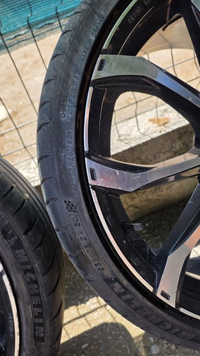 Set 5 jante aliaj 20 inch + 4 anvelope Michelin Pilot Sport 4S 235/35 ZR20