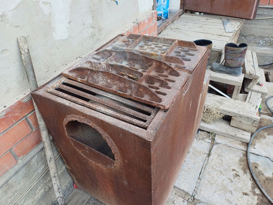 Печь для бани советская