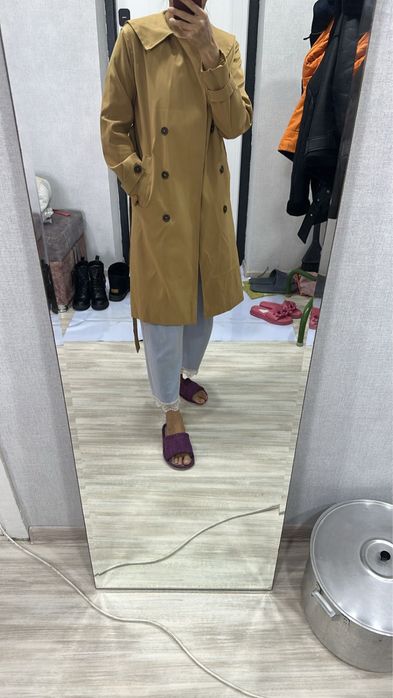 Дублёнка и тренч