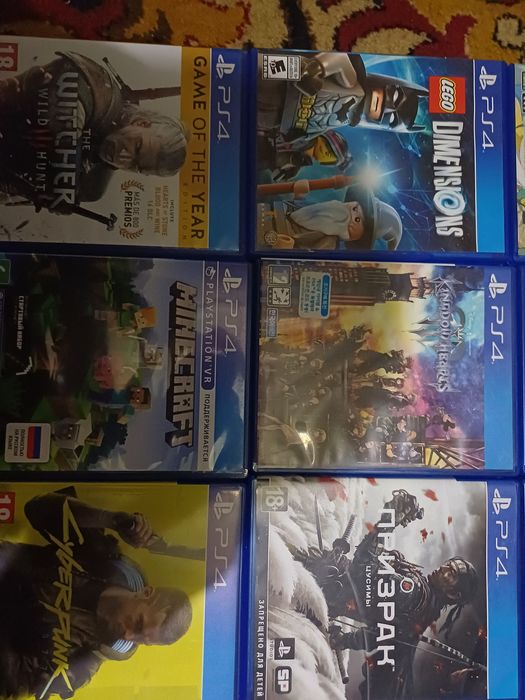 Обменяю игры для ps4 ps5